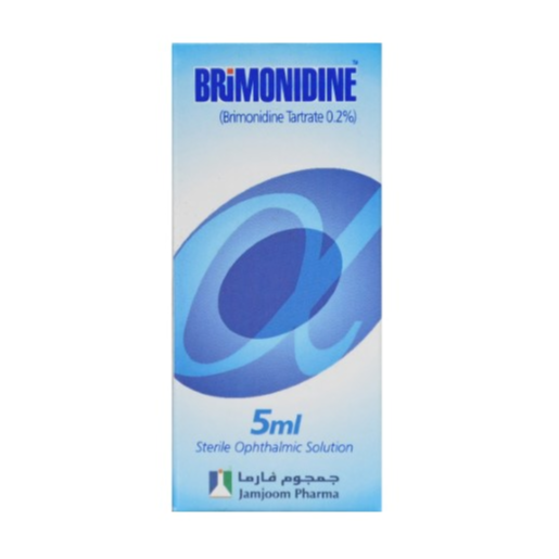 صورة منتج بريمونيدين قطره للعين تحتوي على بريمونيدين مضاد للجلوكوما ( المياه الزرقاء) لتقليل ضغط العين المرتفع