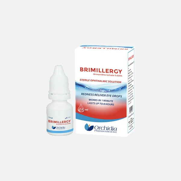 صورة منتج بريميليرجي قطره للعين تحتوي على بريمونيدين 0.025% مضاد للجلوكوما ( المياه الزرقاء) لتقليل ضغط العين المرتفع  | 7.5 مل